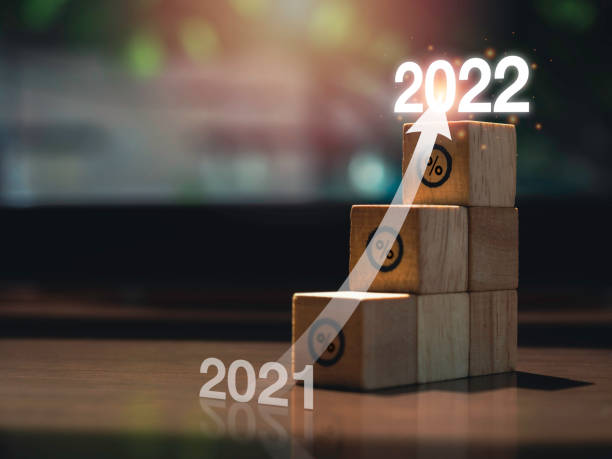 istock Wooden blocks chart with business growth concept. 1333112127