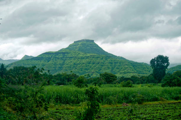 istock Very attractive mountain Pandv Garh in Wai 1333122497