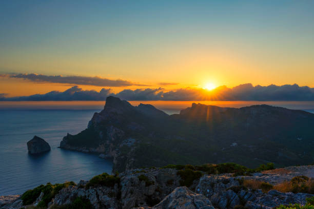 istock View of sunrise at Cap Formentor 1333132510