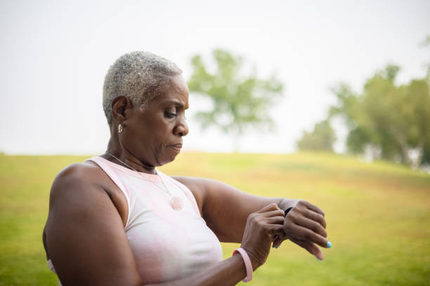 istock Senior Woman at the Park 1333134950