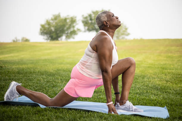 istock Senior Woman at the Park 1333135063