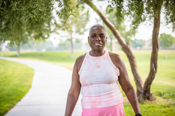 istock Senior Woman at the Park 1333135097