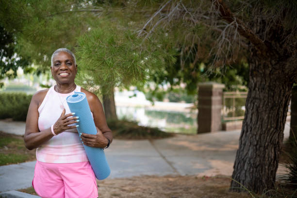 istock Senior Woman at the Park 1333135682