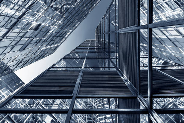 istock Exterior of modern architecture. Building abstract background 1333135983
