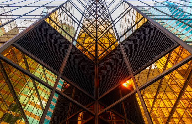 istock Exterior of modern architecture. Building abstract background 1333136030