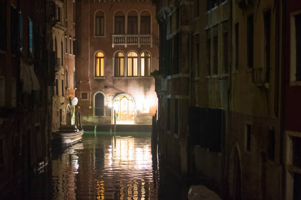 istock night on the canals of beautiful Venice 1333137101