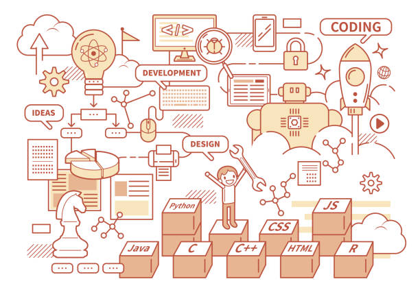 740+ Python Programming Language Stock Illustrations, Royalty-Free ...