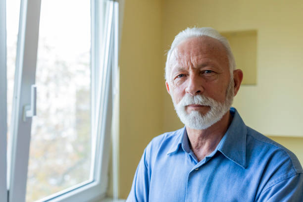 istock Handsome Senior Man is Feeling Lonely and Depressed. 1333143753