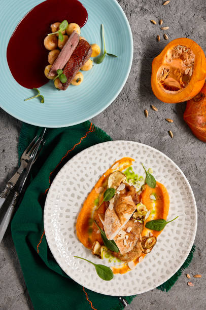 istock Chicken Breast with Pumpkin Puree 1333149460