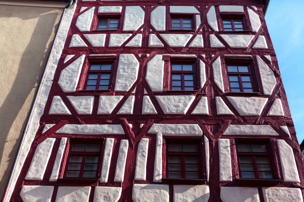 istock Timber framing house in Nuremberg 1333154850