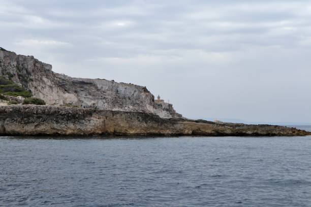 Tremiti Islands - Glimpse of the lighthouse from Punta Secca