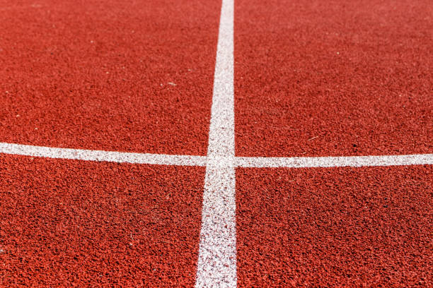 istock Basketball court lines. Natural background. 1333173786