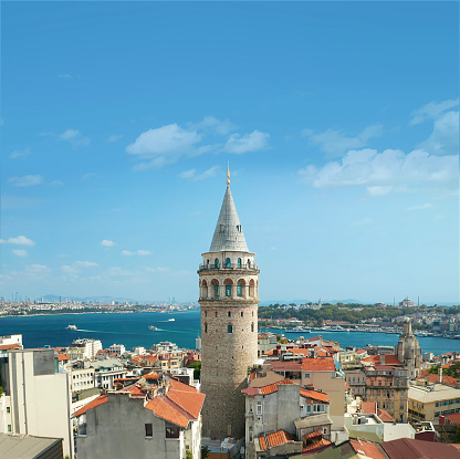 Galata Tower; Tower; Istanbul Galata; Galata Kulesi; Turkey Galata Tower; Turkey; Istanbul Bosphorus