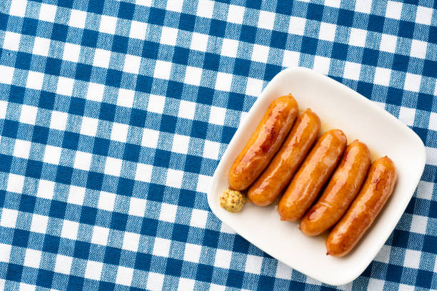Grilled wiener sausage