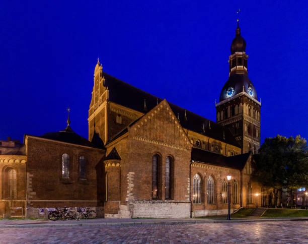 istock Evangelical Lutheran cathedral in Riga, Latv 1333200488