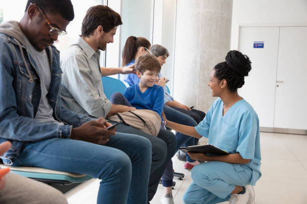 istock Female nurse working at hospital 1333203093