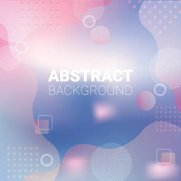 Vector illustration of Abstract background of paint in multi colorful effects