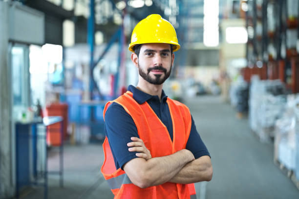 istock Portrait of warehouse worker 1333207285
