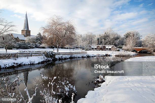 Godalming In Inverno - Fotografie stock e altre immagini di Surrey - Inghilterra - Surrey - Inghilterra, Inverno, Guildford