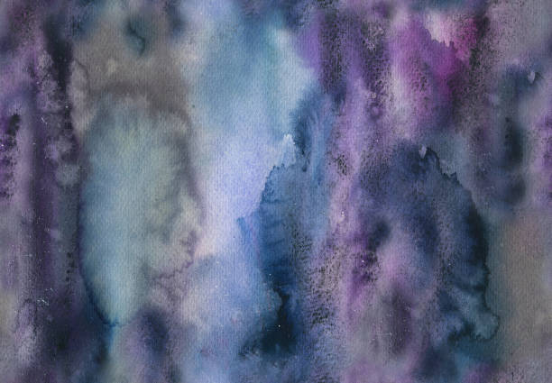 istock Abstract natural watercolor seamless pattern 1333216753