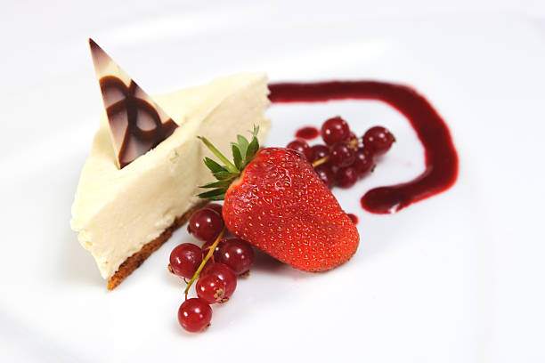 istock Cheesecake with strawberries and redcurrants 133322059