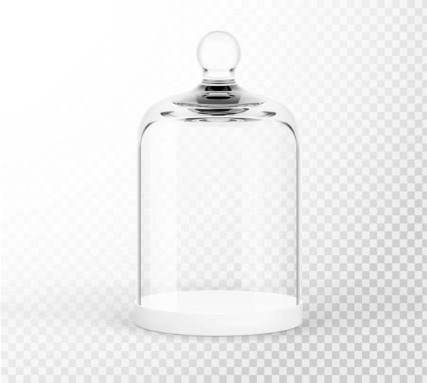 istock High realistic glass cover isolated on transparent background. 1333227426