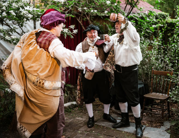istock Actors during the play in outdoor theatre 1333233733