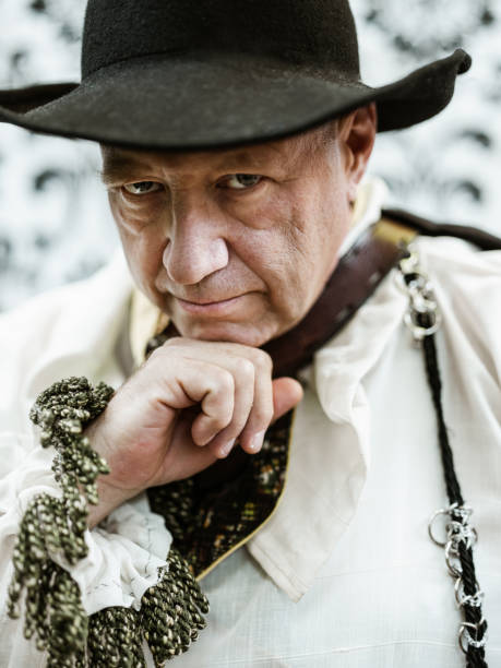 istock BTS Portrait of Senior actor against backdrop 1333234308