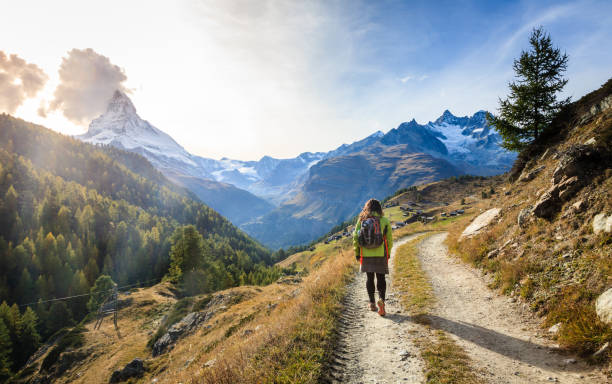istock Hiking in Swiss Alps 1333250464