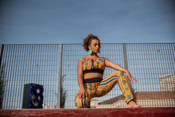 istock Brazilian woman dancer portrait 1333250641