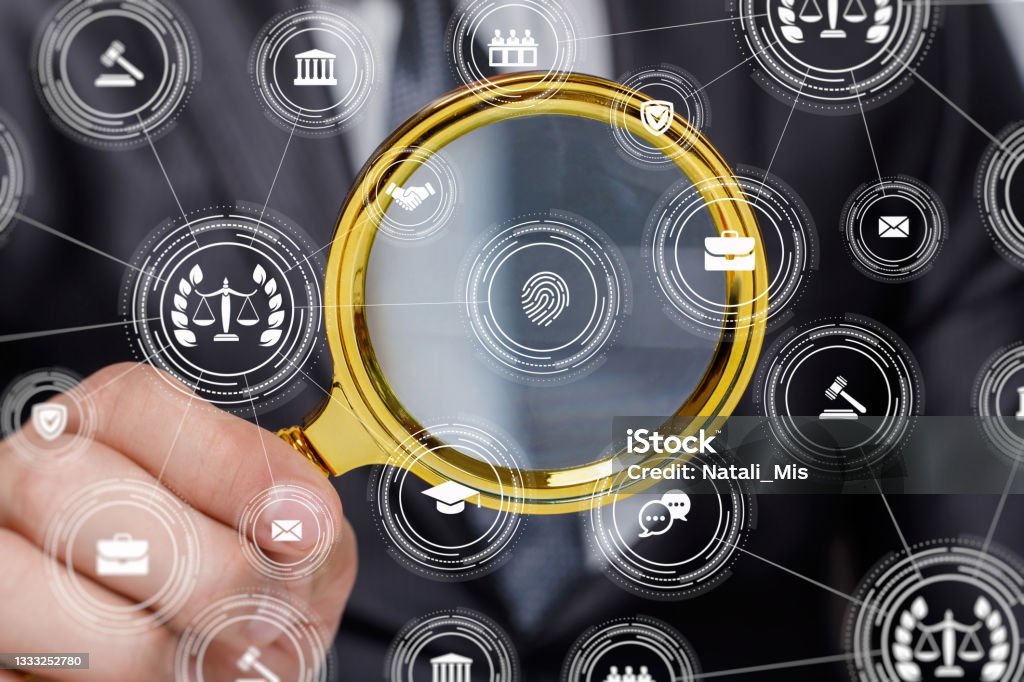 Concept of a case investigation by evidence and fingerprint. The concept of a case investigation by evidence and fingerprint. Evidence Stock Photo