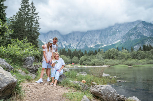 istock Family on a trip in nature 1333265351