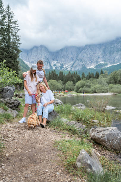 istock Family on a trip in nature 1333265352