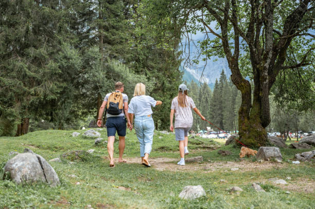 istock Family on a trip in nature 1333265875
