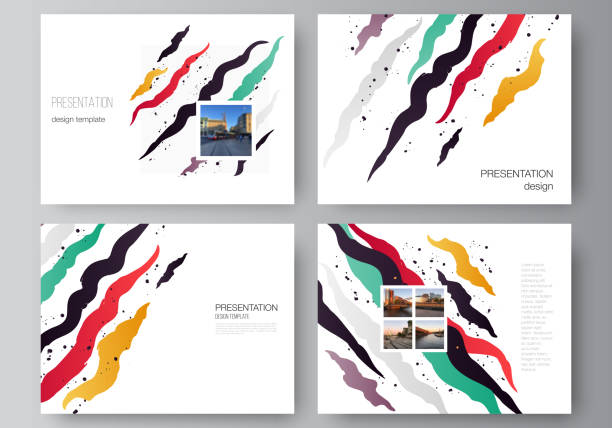 istock Vector layout of the presentation slides design business templates, multipurpose template for presentation brochure, brochure cover, business report, agency, corporate, portfolio, pitch deck, startup. 1333276651