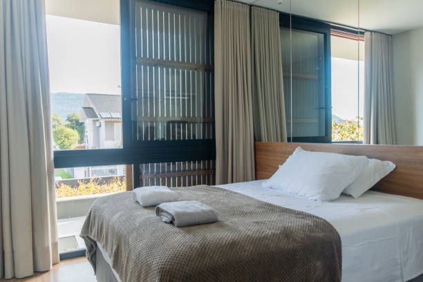 istock Bedroom in a new house 1333276691