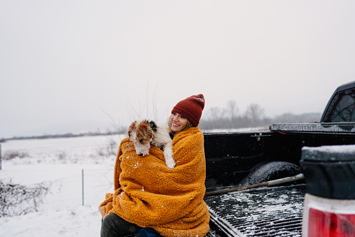 Our first winter solo trip together