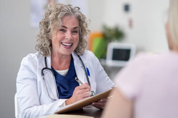 istock Woman has health consultation 1333284446