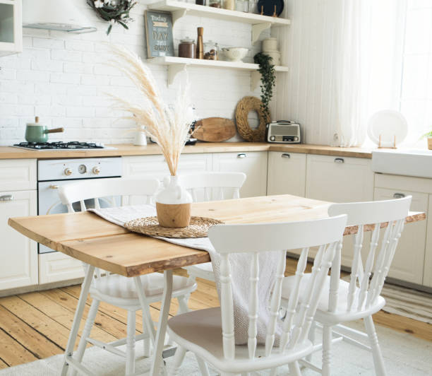 istock A Cozy Modern kitchen room interior. Scandinavian style, Danish minimalism 1333300333