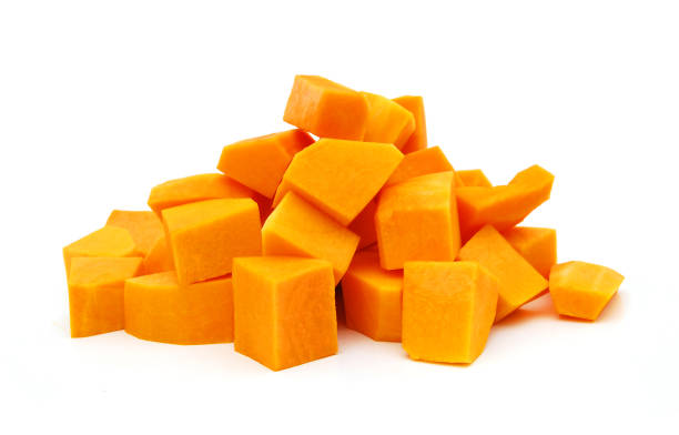 istock butternut squash and slices on white background 1333310539