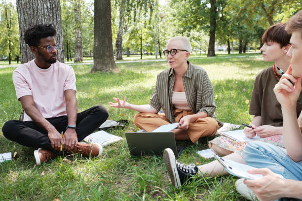istock People studying outdoors 1333311910