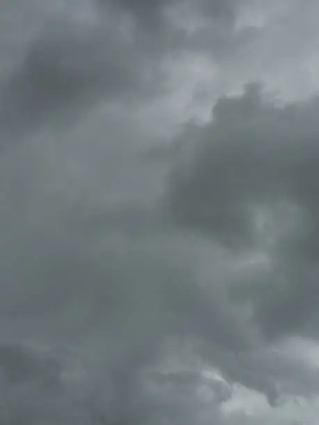 Photo of Abstract background from natural phenomenon and gray clouds hunk