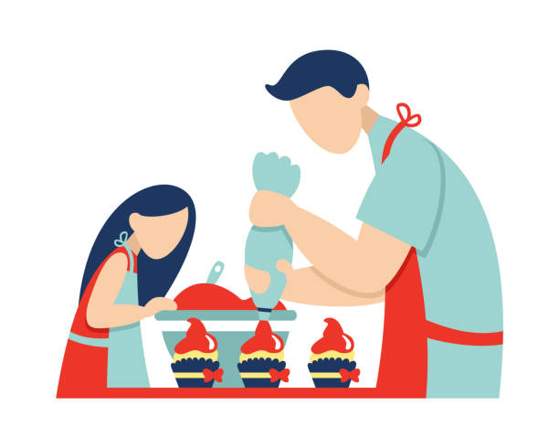 Papa Cocinando Vectores Libres de Derechos - iStock Papa Cocinando Vectores Libres de Derechos - iStock