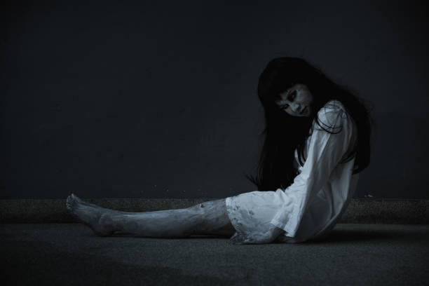 istock Woman ghost horror her dead and sleeping, 1333330964