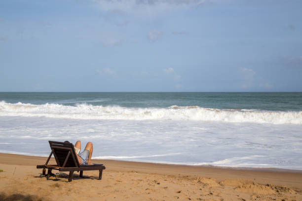 istock Beach Chair Relax in Sri Lanka 1333337572