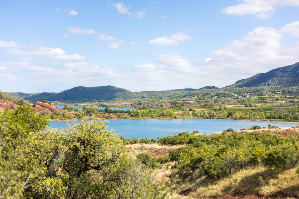 istock Landscape around Lac du Salagou in summer (Occitanie, France) 1333345127