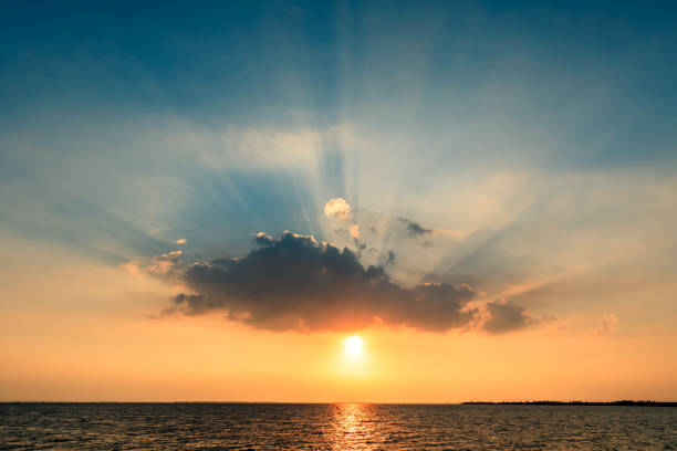 istock Sea and sky natural scenery at summer sunset 1333345148