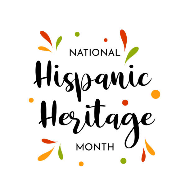 National Hispanic Heritage Month. Vector National Hispanic Heritage Month. Vector illustration. EPS10 hispanic day illustrations stock illustrations
