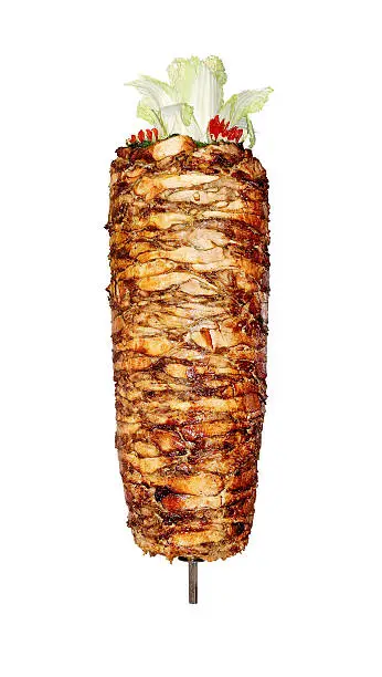 Chicken for Shawarma, which is fried