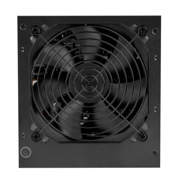 istock computer power supply unit isolated on white background. desktop hardware part cut out 1333356759